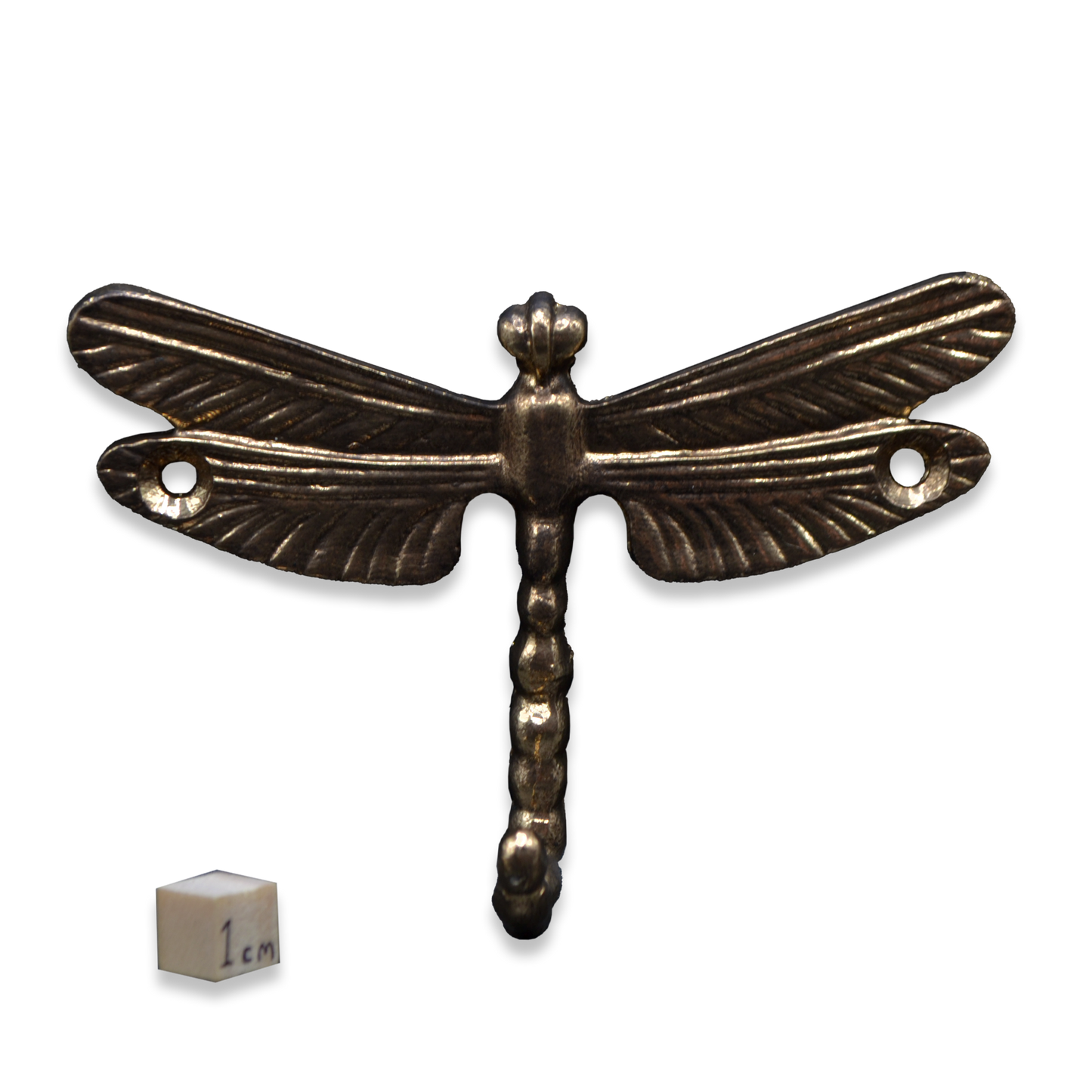 Antique Brass Dragonfly Wall Hook