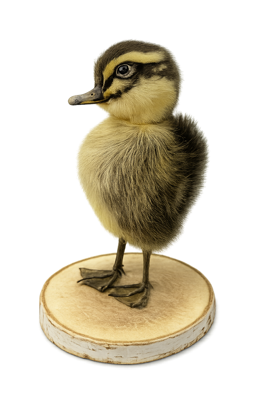 Mounted Duckling Specimen